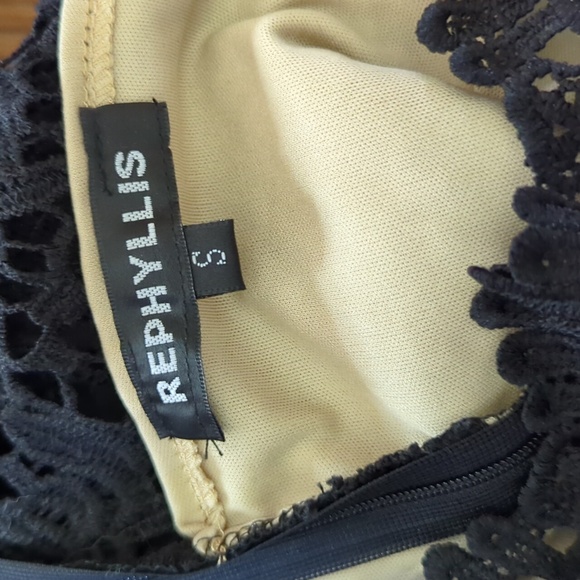 REPHYLLIS Women's Retro Floral Lace Vintage Maxi Formal Dress Size Small - Picture 2 of 6